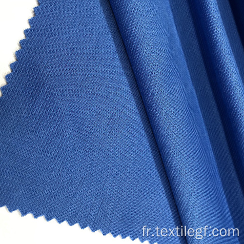 Tissu tricoté Roma Spandex Polyester bleu